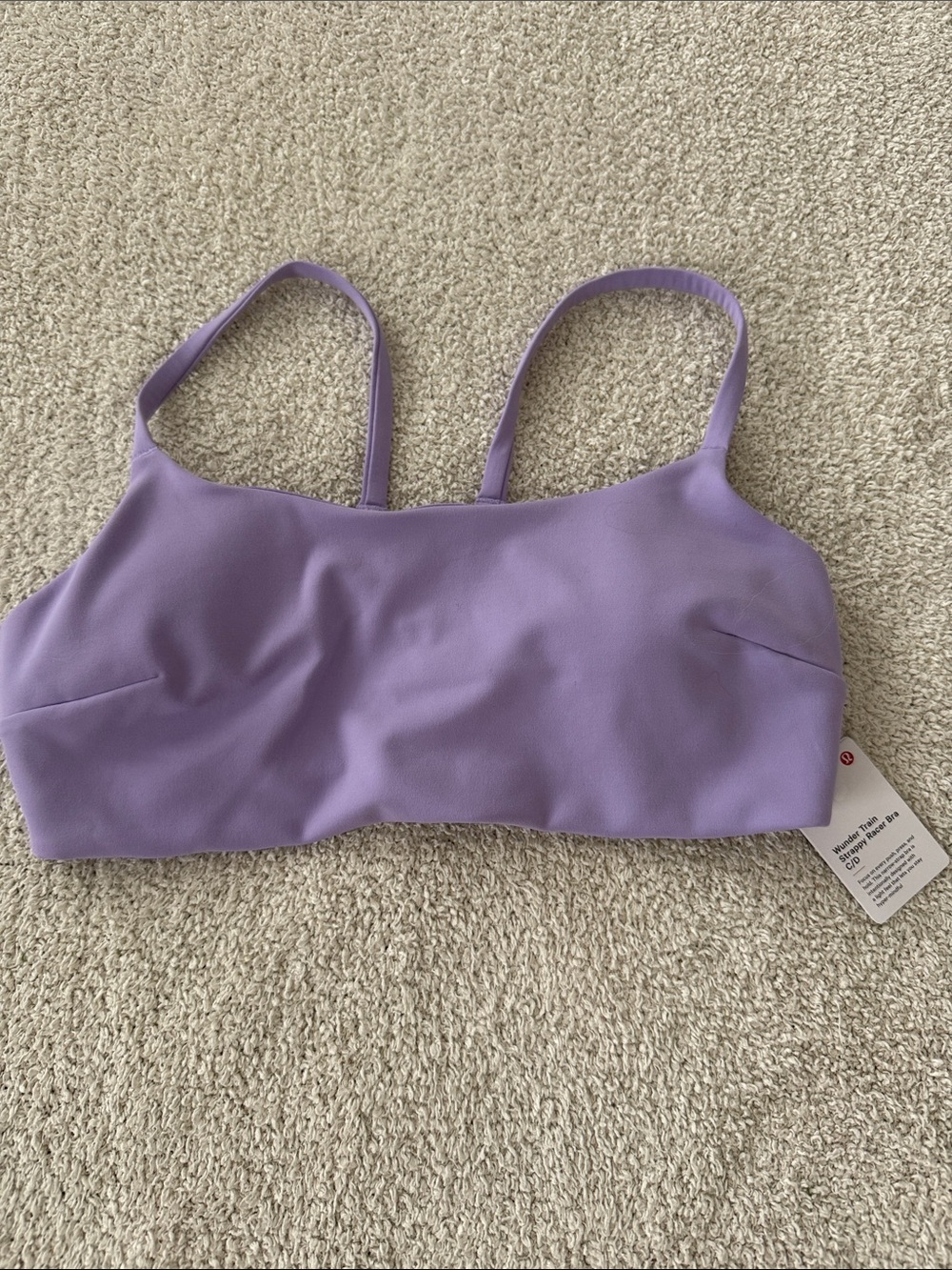 lululemon athletica Lilac Simple Strap Bralette